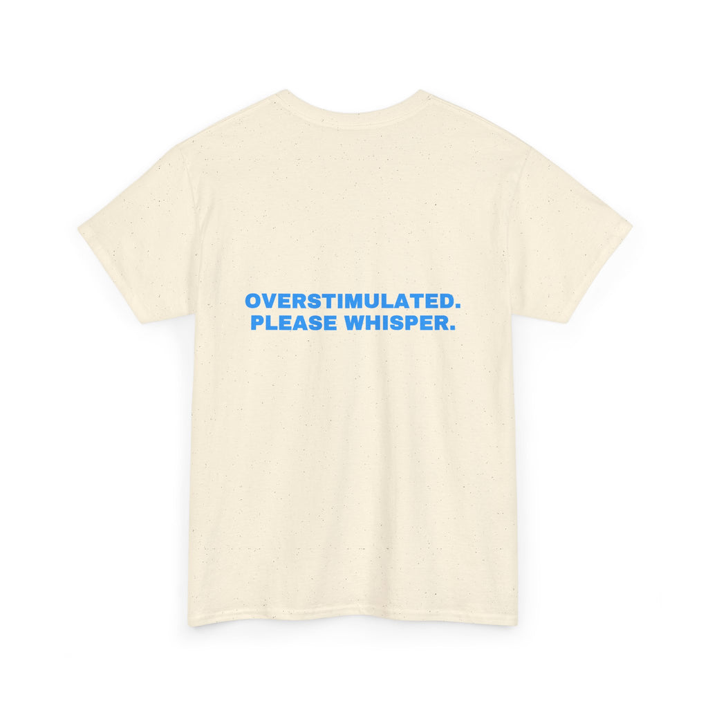 Overstimulated. Please whisper. Sky print