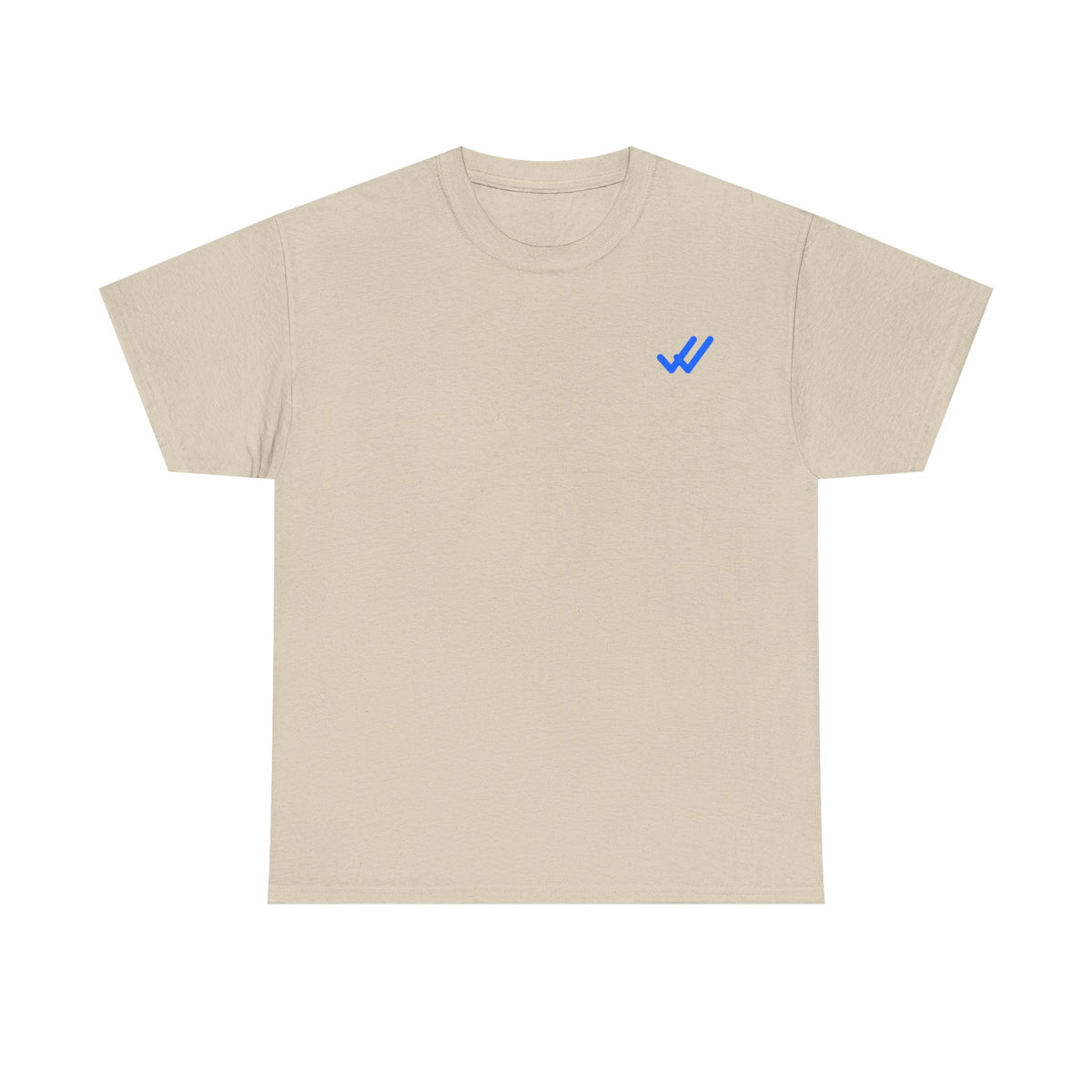 Confident until you make eye contact. Tee