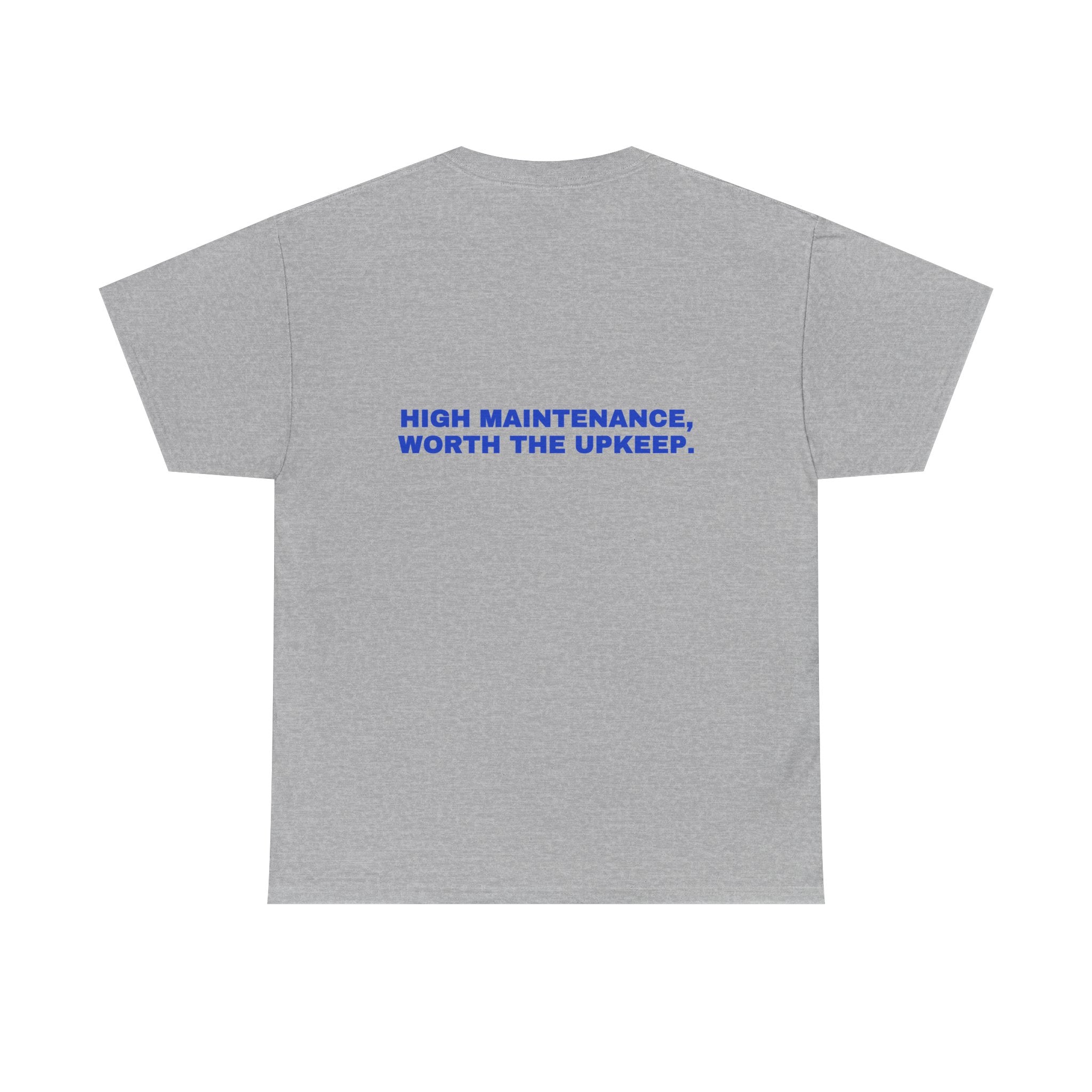 High maintenance, worth the upkeep. Cobalt print