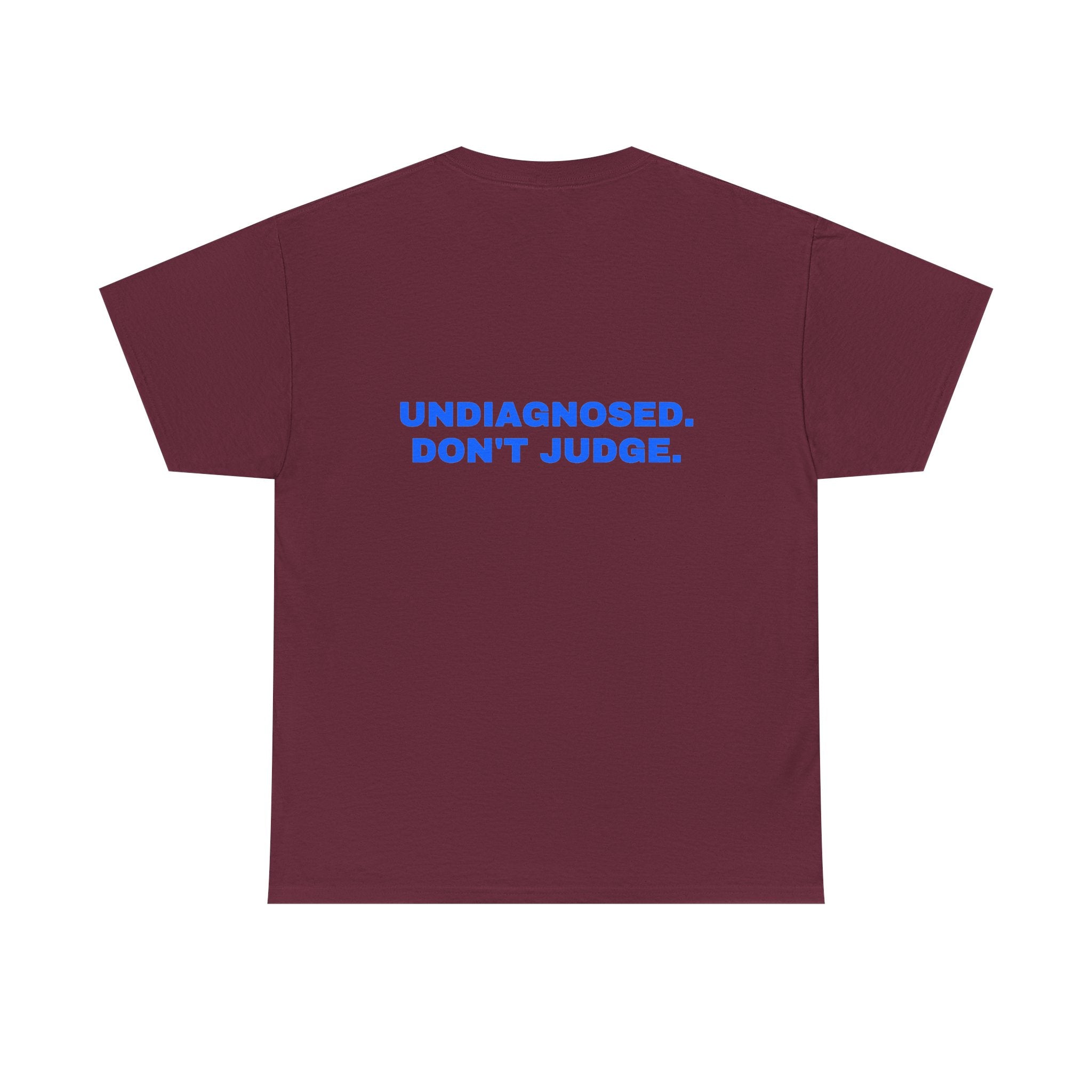 Undiagnosed. Don't judge. Royal print (dark)