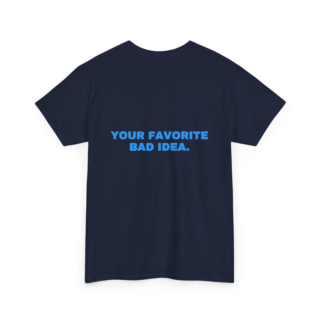 Your favorite bad idea. Sky print (dark)