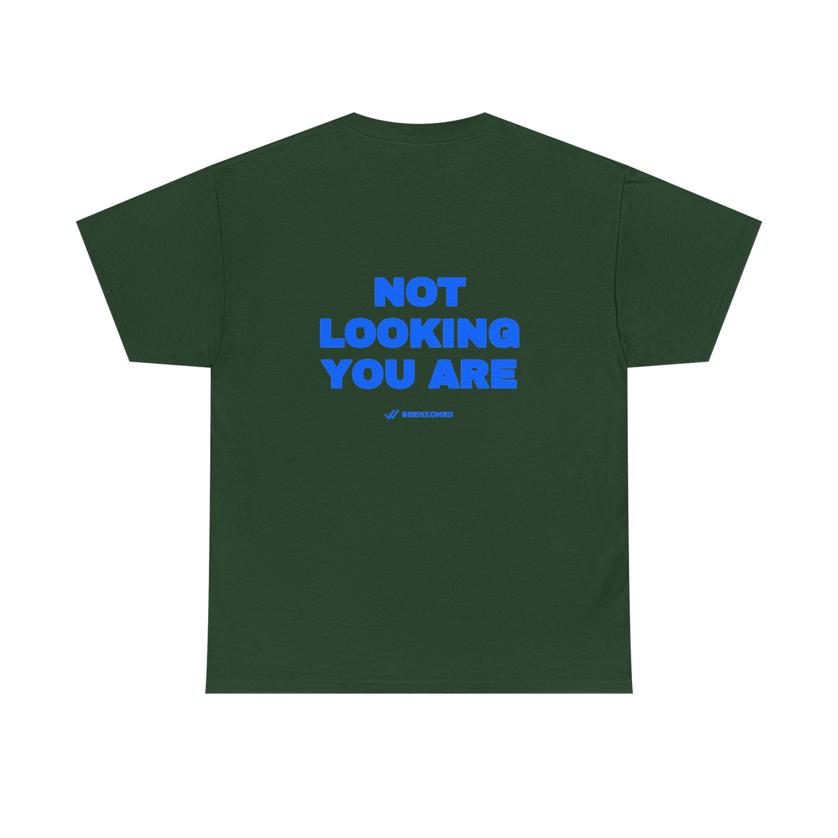Not looking. You are. Tee · Royal (dark)