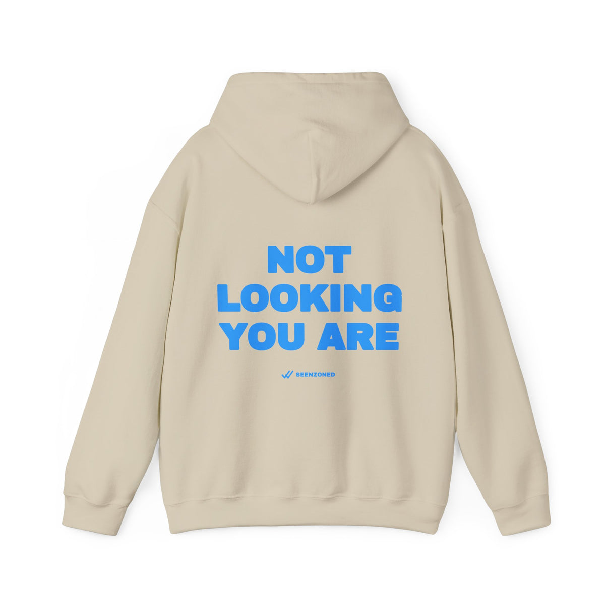 Not looking. You are. Hoodie · Sky