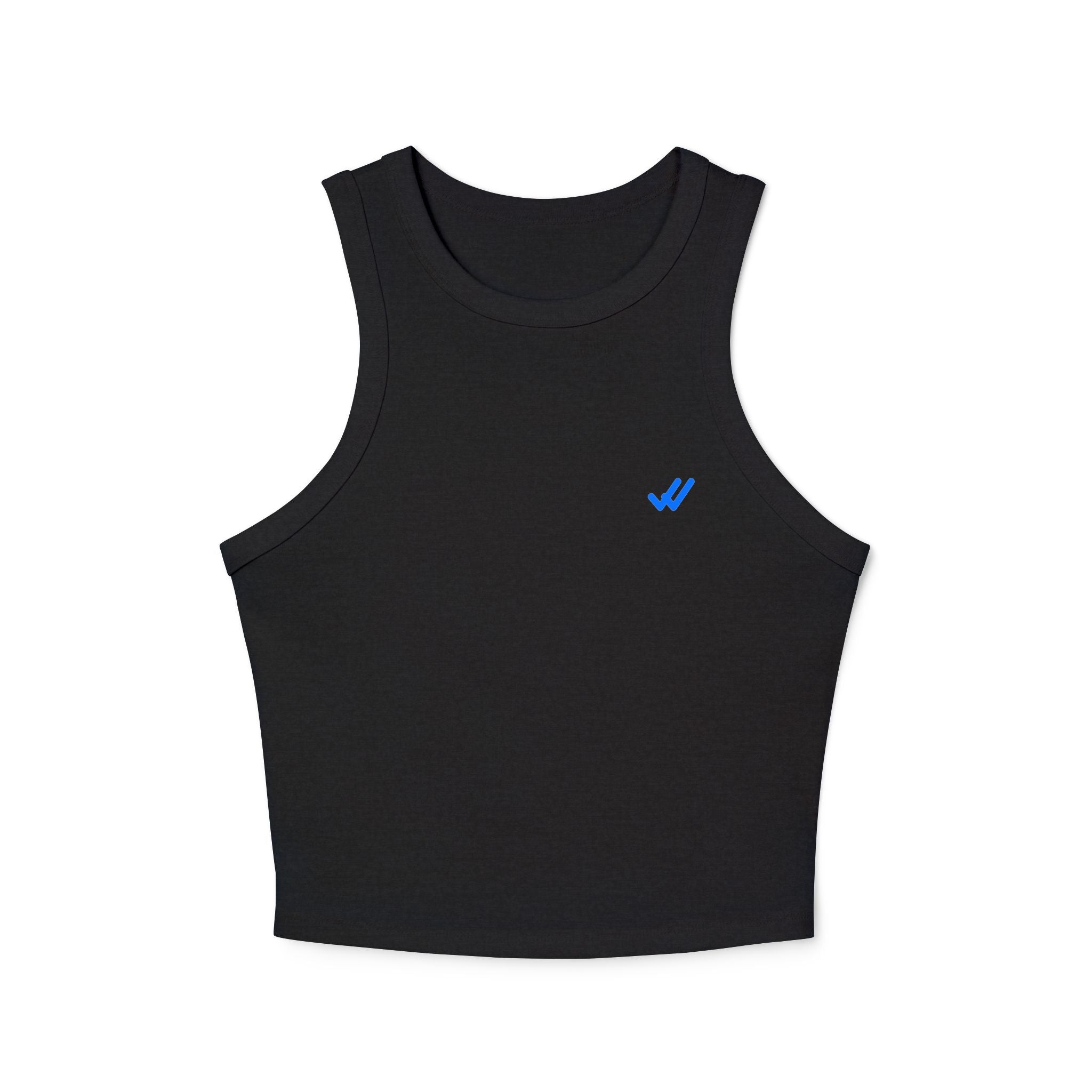 Allergic to the second date. Statement Ribbed Crop Tank - Funny Flirty Dating Gift for Her | Seen Zoned