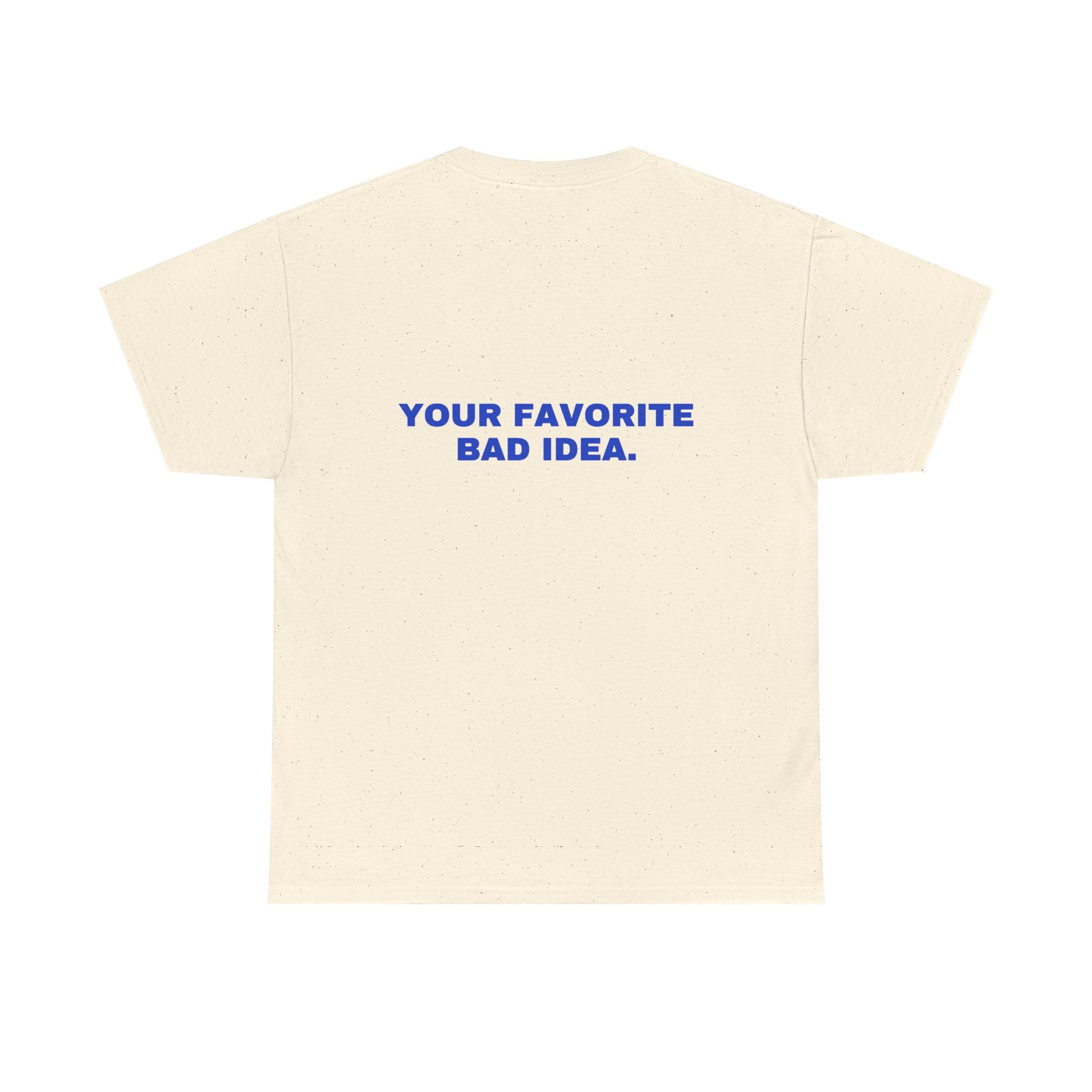 Your favorite bad idea. Cobalt print