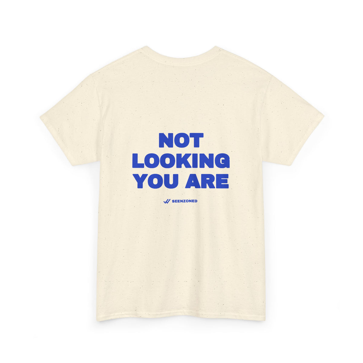 Not looking. You are. Tee · Cobalt