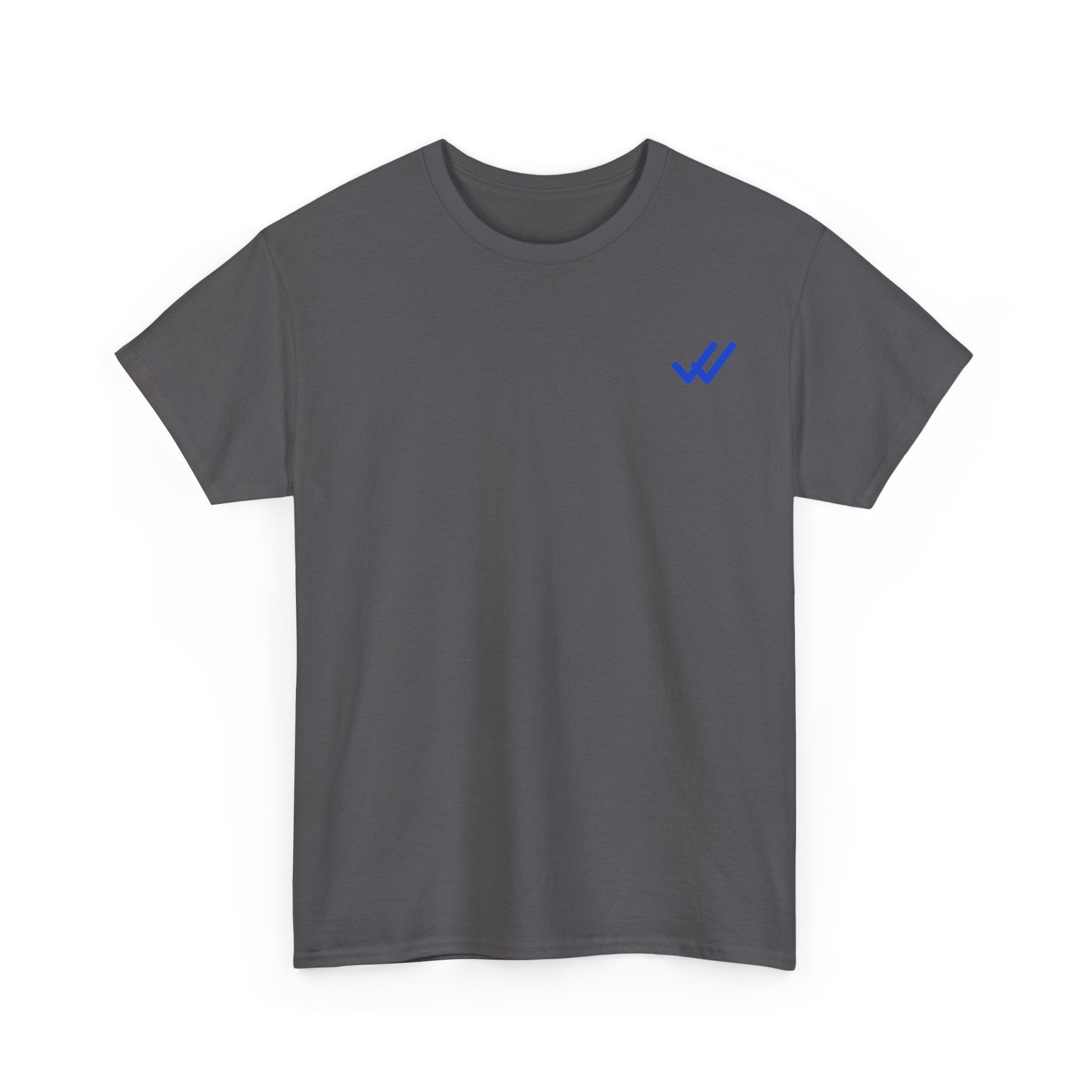 Allergic to the second date. Cobalt print (dark)
