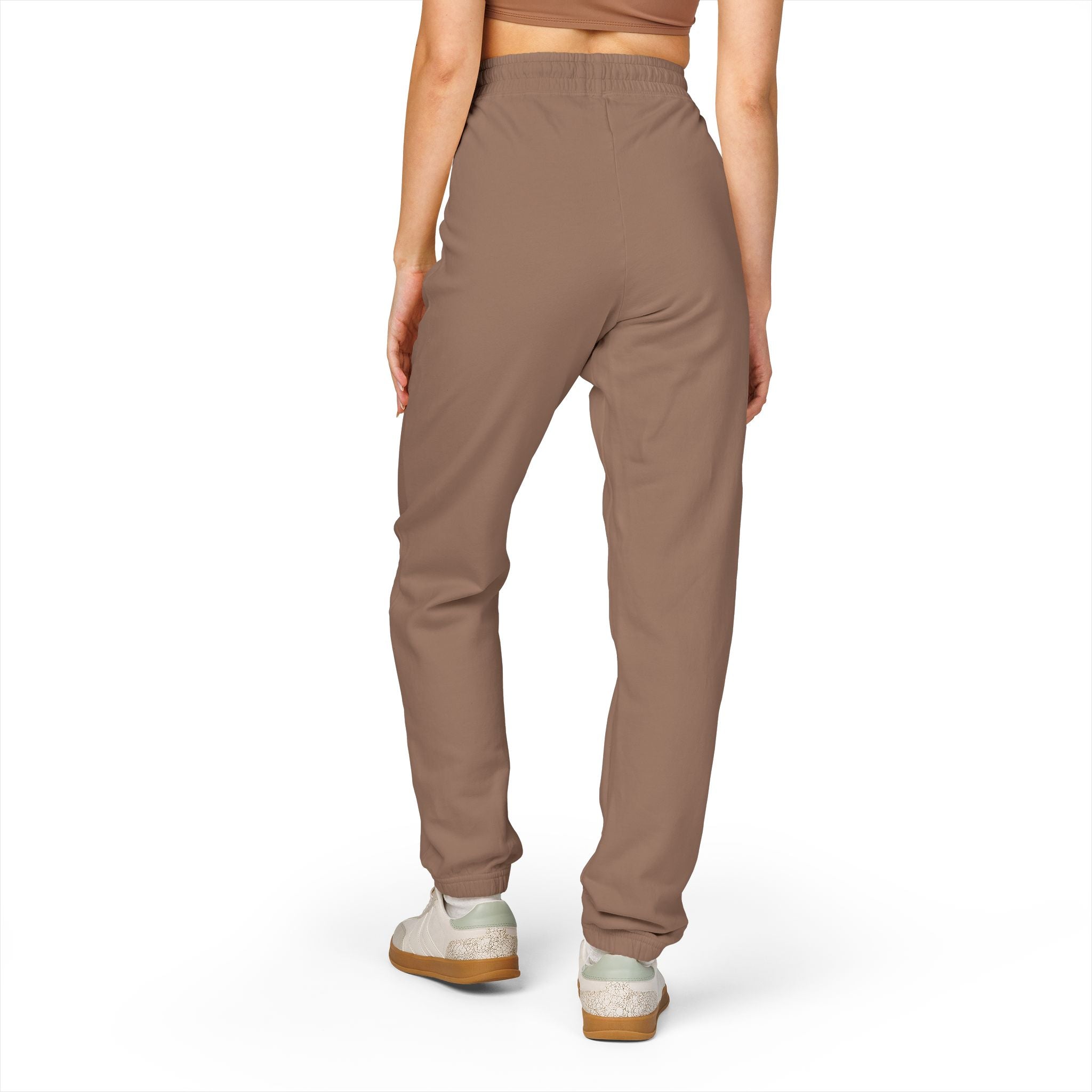 Eyes Up Here Sweatpants - Comfort Colors Garment-Dyed Fleece, Funny Flirty Joggers | Seen Zoned