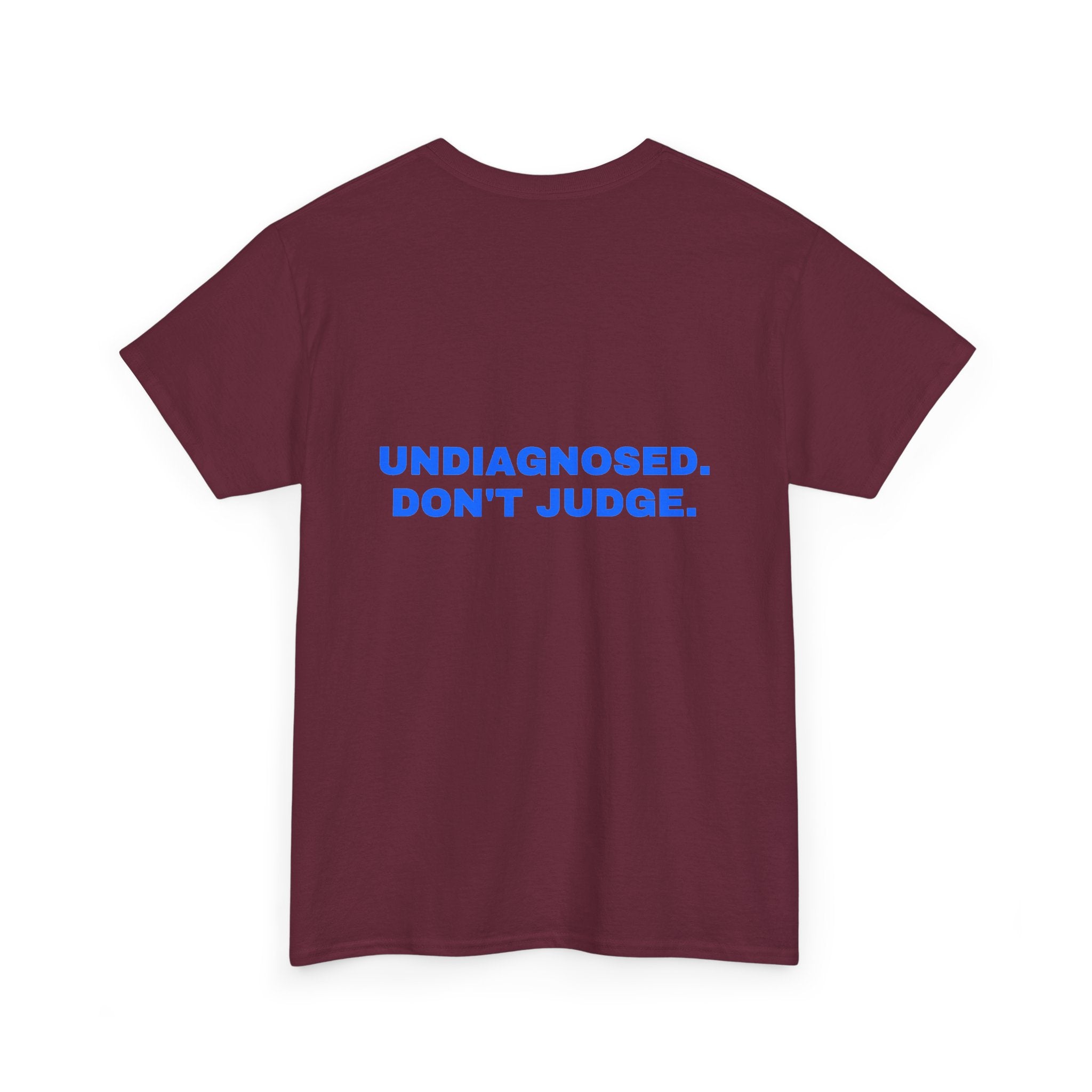 Undiagnosed. Don't judge. Royal print (dark)