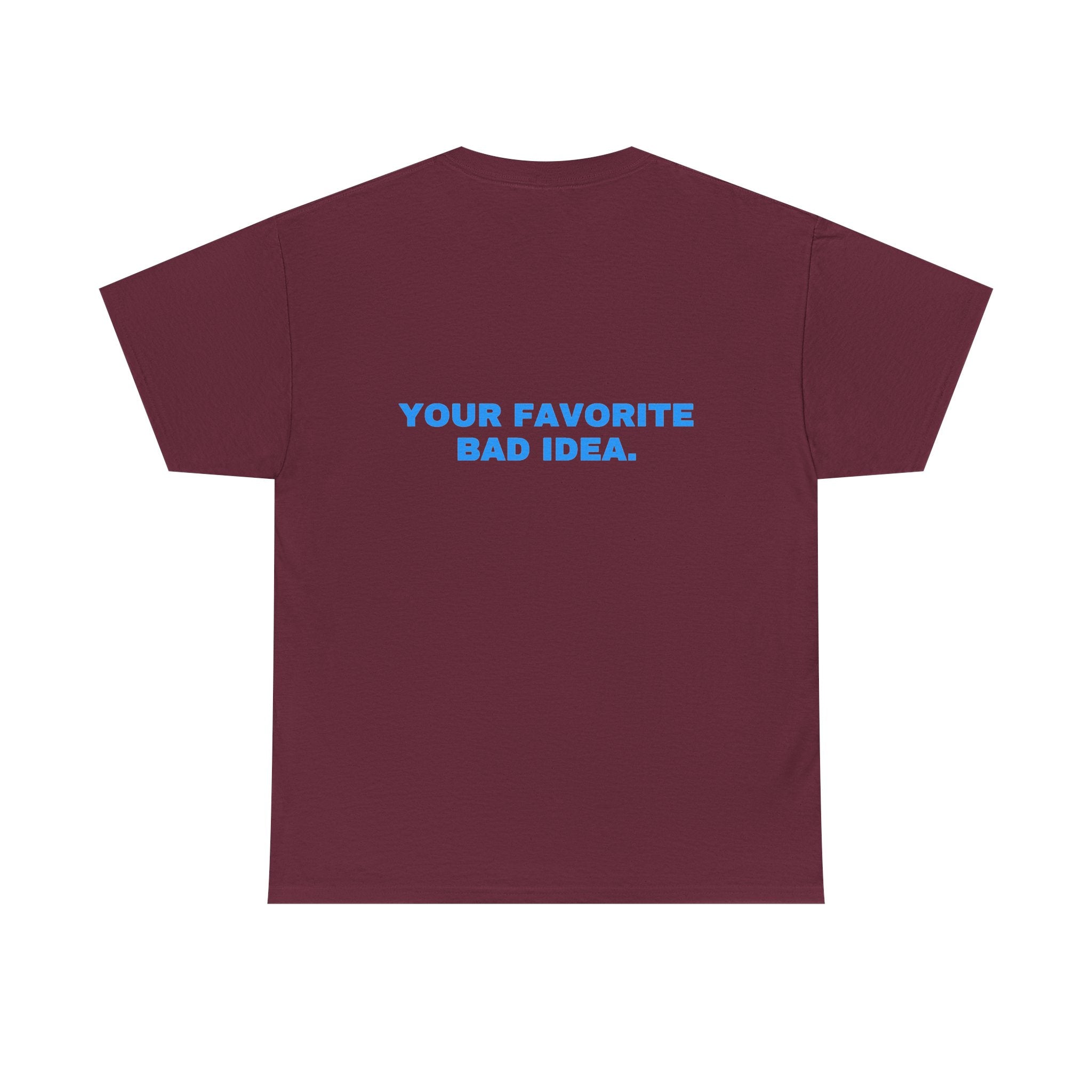 Your favorite bad idea. Sky print (dark)