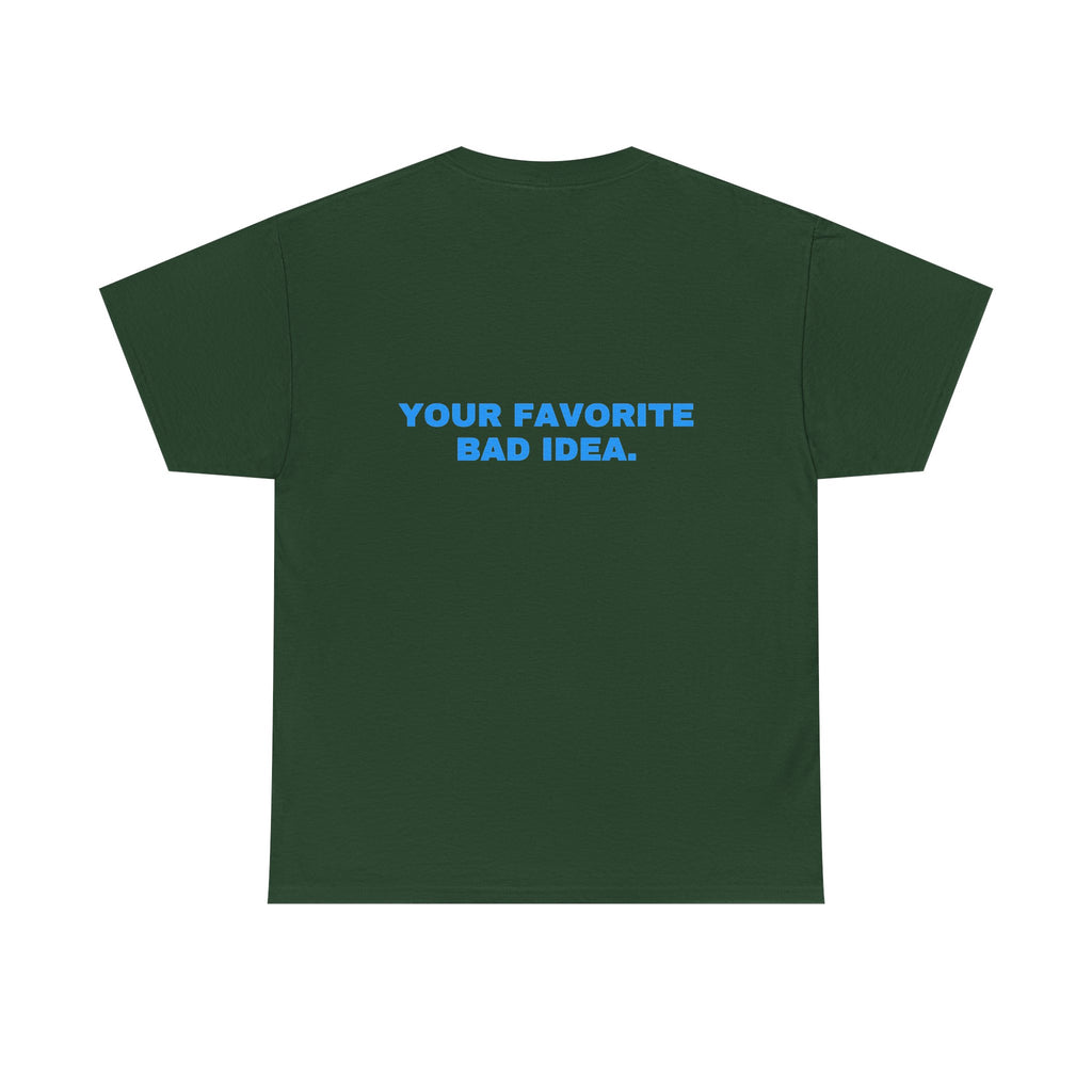 Your favorite bad idea. Sky print (dark)