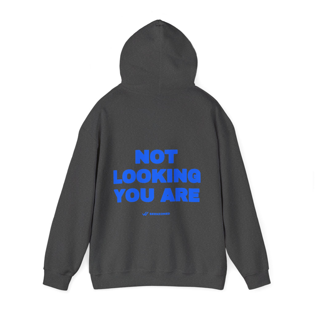 Not looking. You are. Hoodie