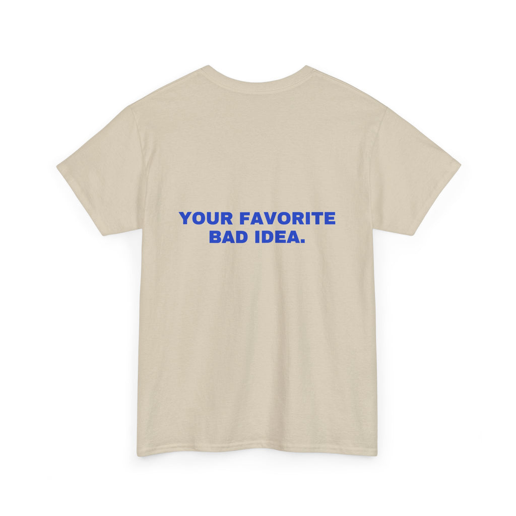 Your favorite bad idea. Cobalt print