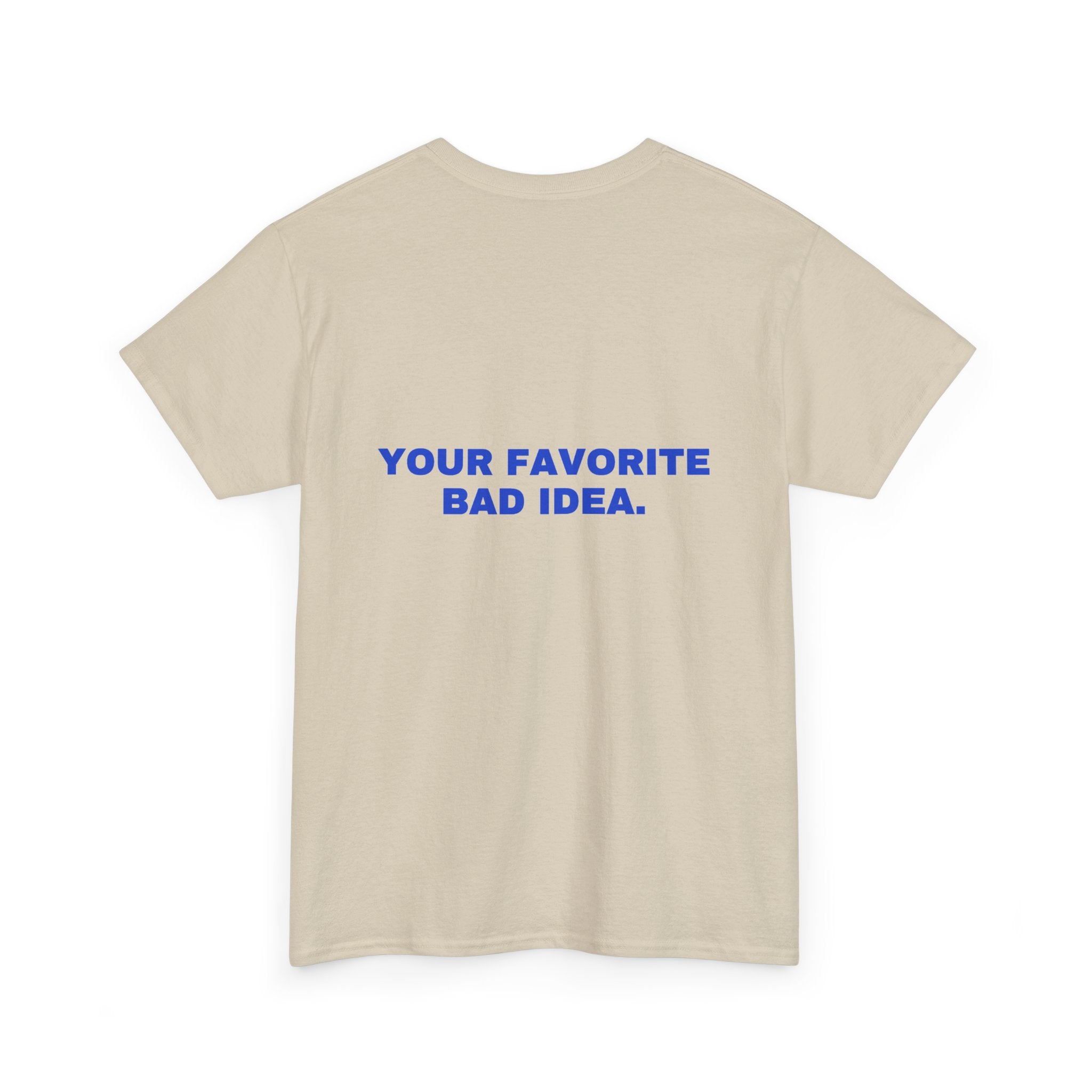 Your favorite bad idea. Cobalt print