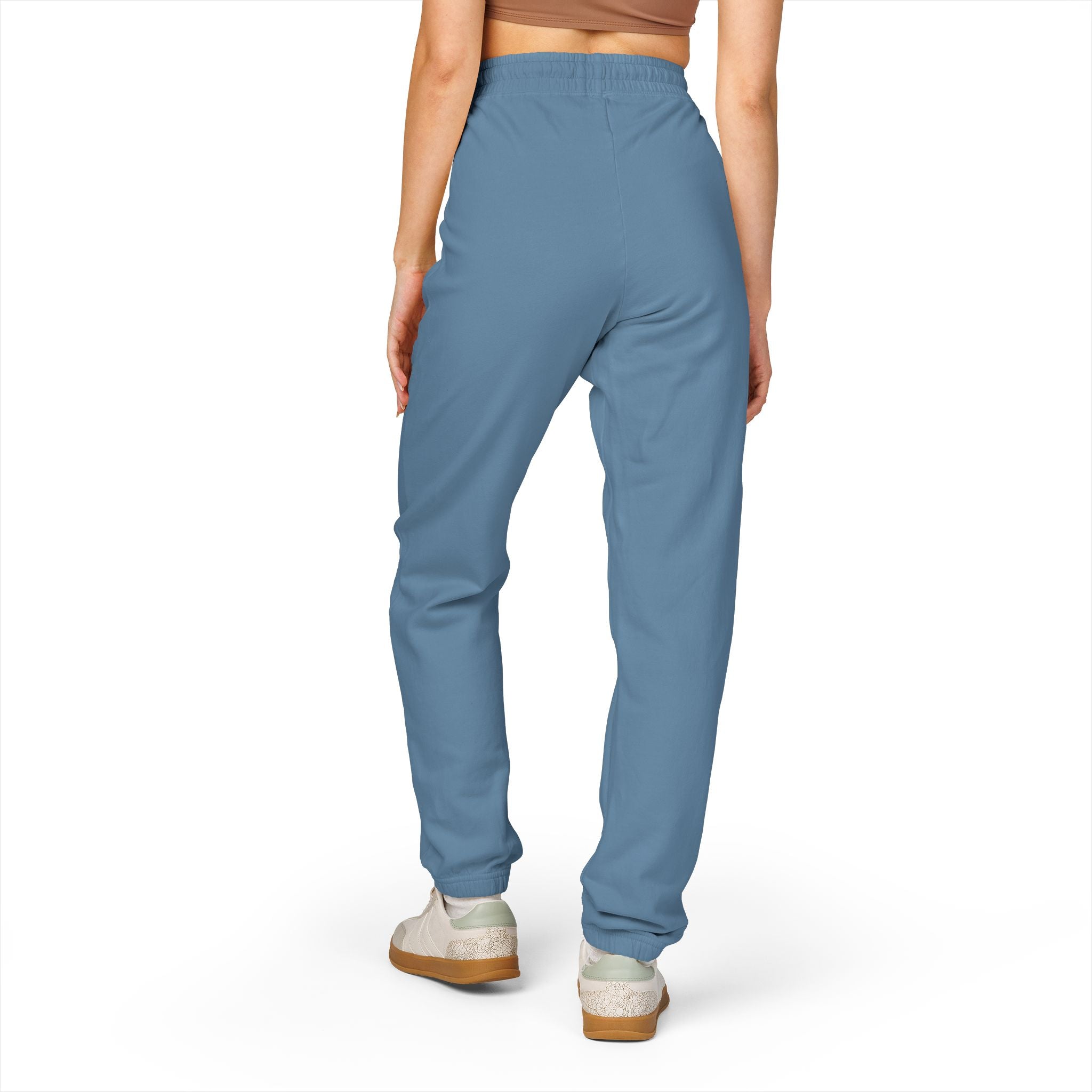 Eyes Up Here Sweatpants - Comfort Colors Garment-Dyed Fleece, Funny Flirty Joggers | Seen Zoned