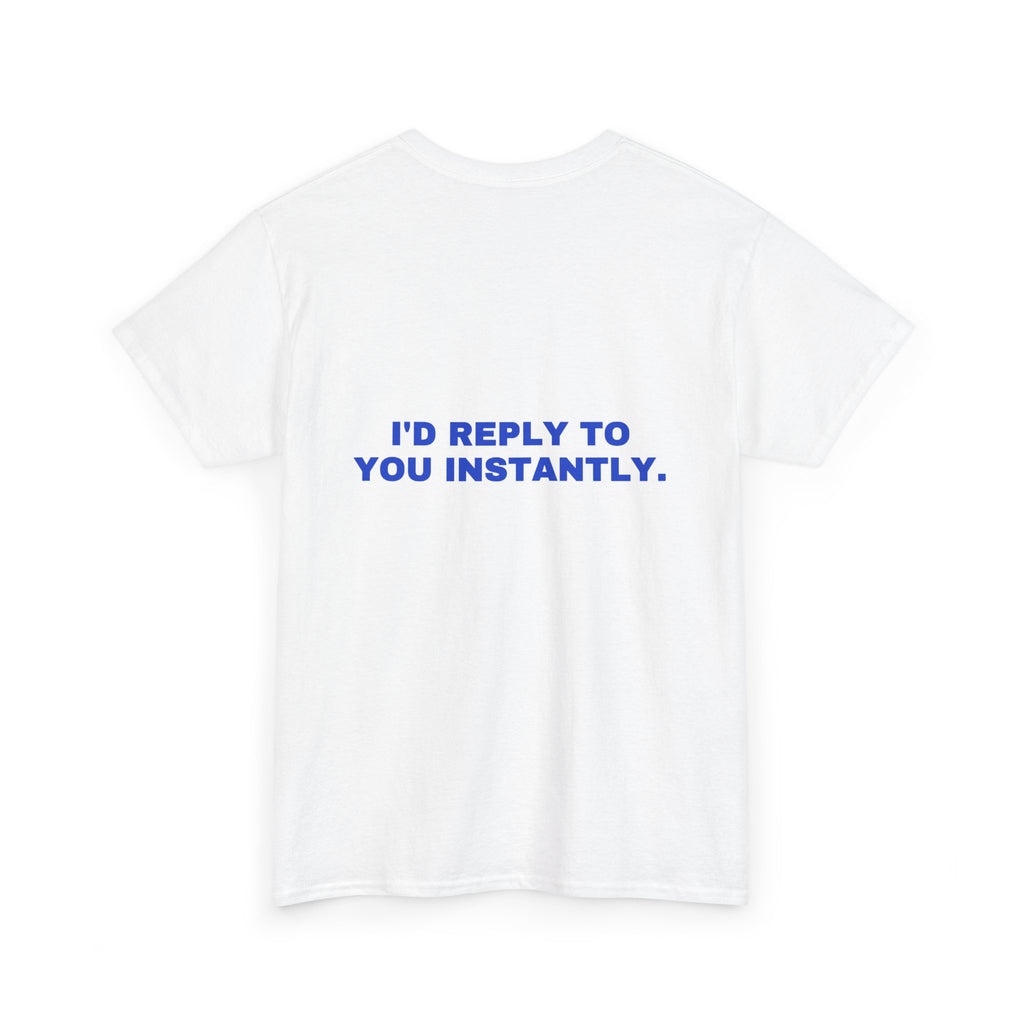 I'd reply to you instantly. Cobalt print