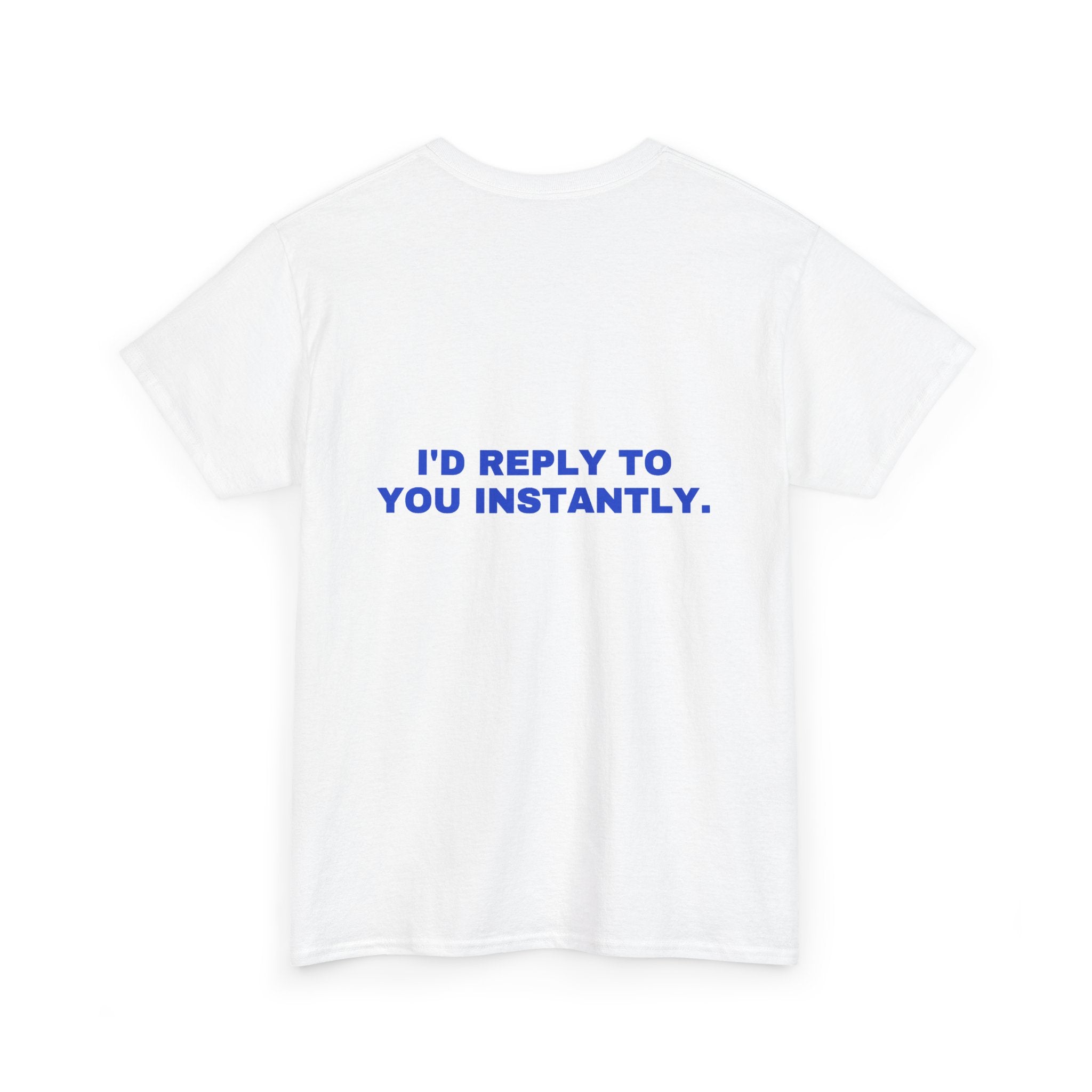 I'd reply to you instantly. Cobalt print