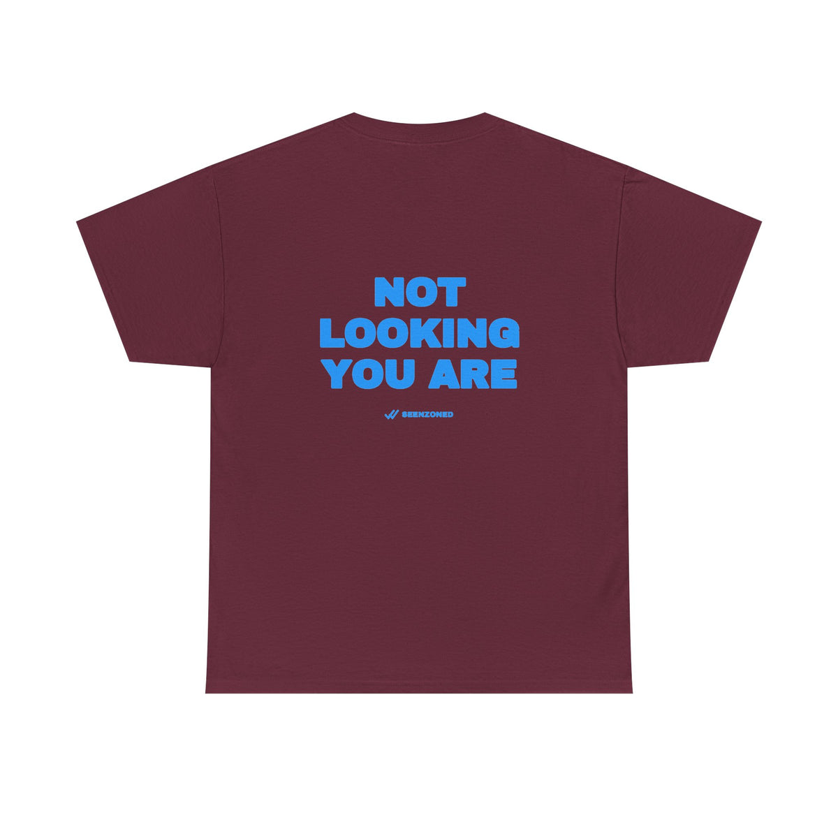 Not looking. You are. Tee · Sky (dark)
