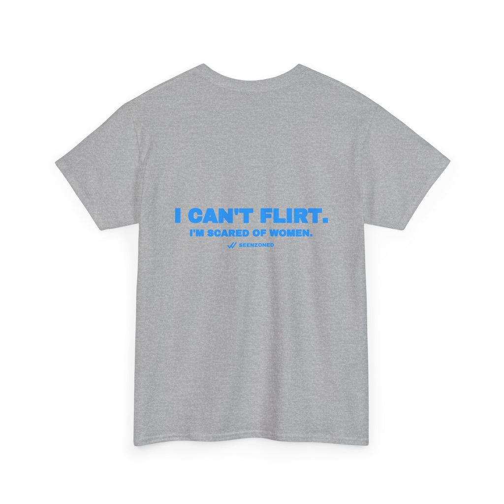 I can't flirt. I'm scared of women. Sky print