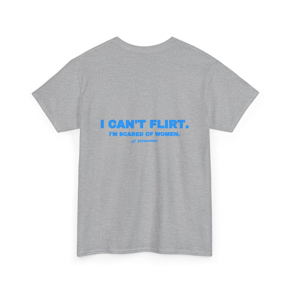 I can't flirt. I'm scared of women. Sky print