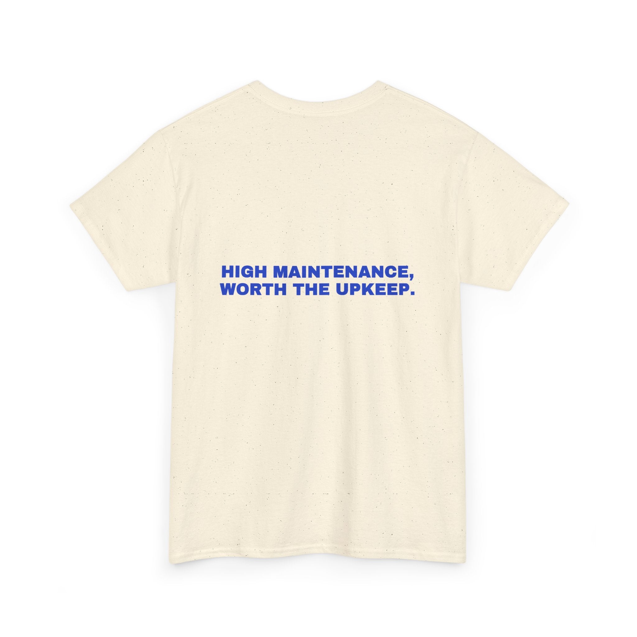 High maintenance, worth the upkeep. Cobalt print