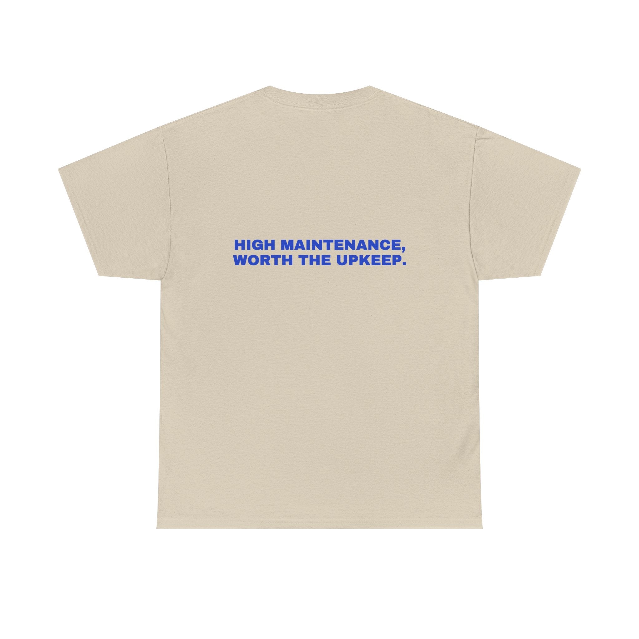 High maintenance, worth the upkeep. Cobalt print