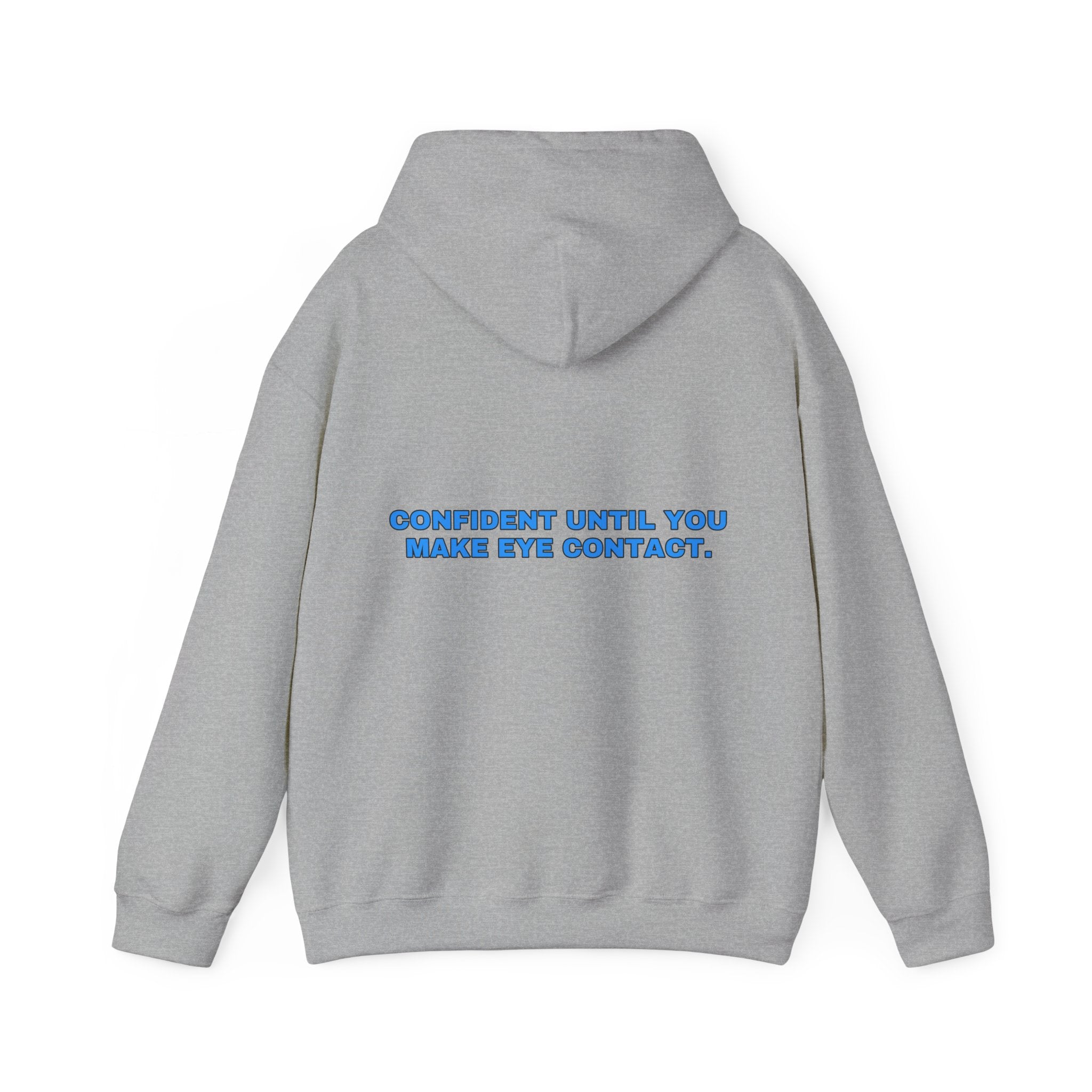 Confident until you make eye contact. Sky print
