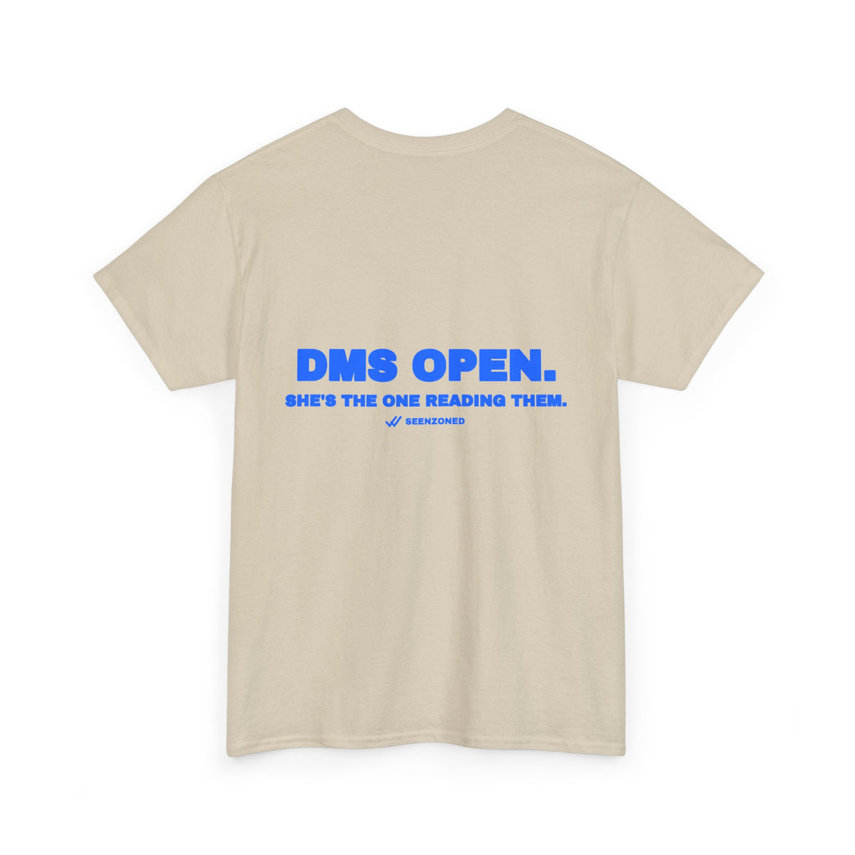 DMs open. She's the one reading them. Tee