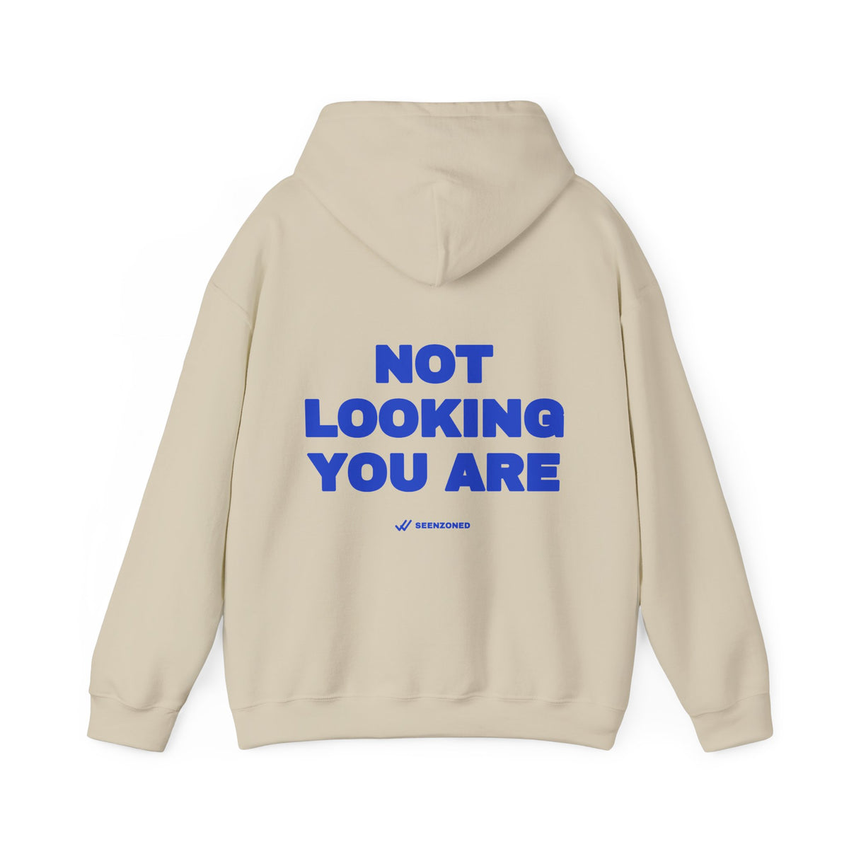 Not looking. You are. Hoodie · Cobalt