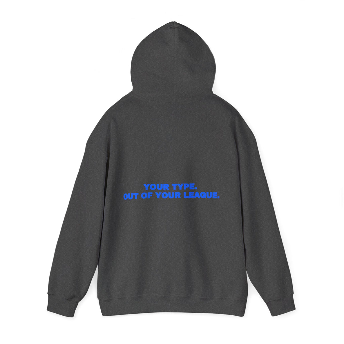 Your type. Out of your league. Hoodie