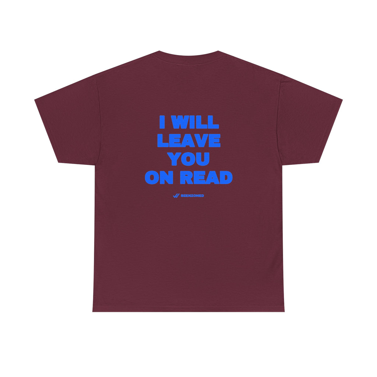 I will leave you on read. Tee
