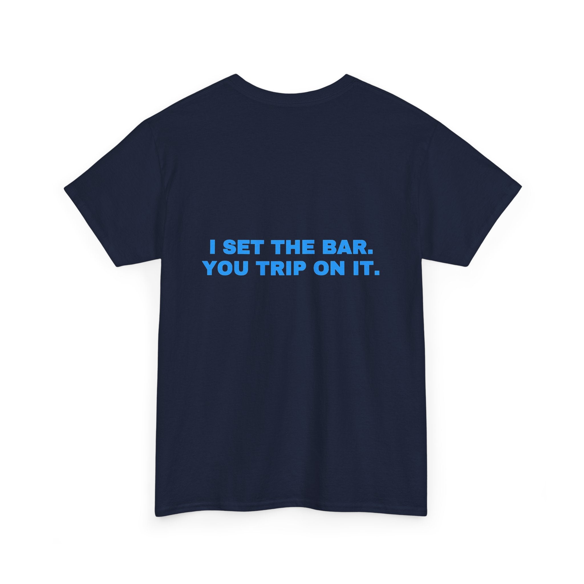 I set the bar. You trip on it. Sky print (dark)