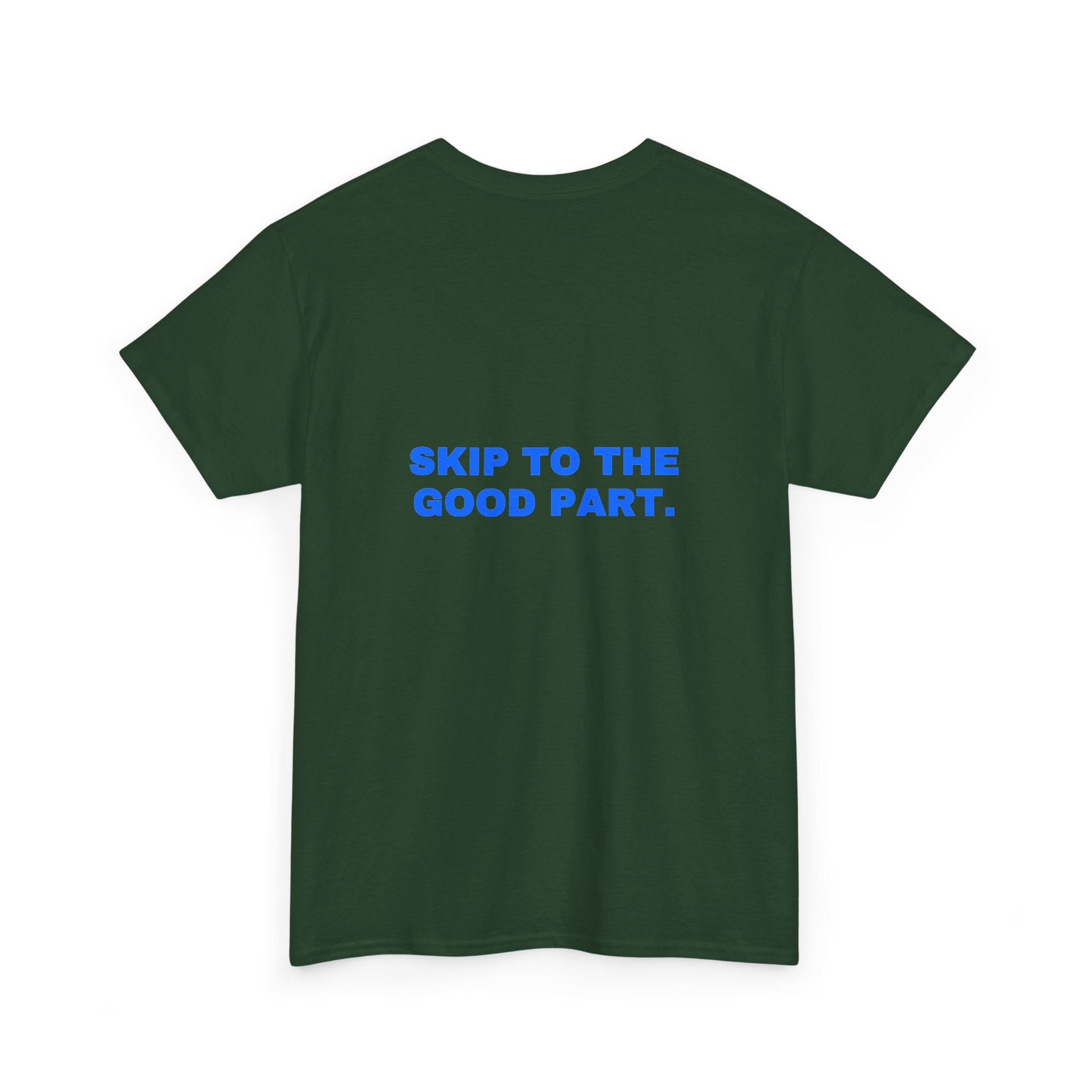 Skip to the good part. Royal print (dark)