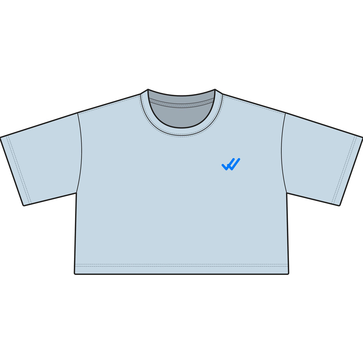 Grand prize. Act accordingly. Crop Tee