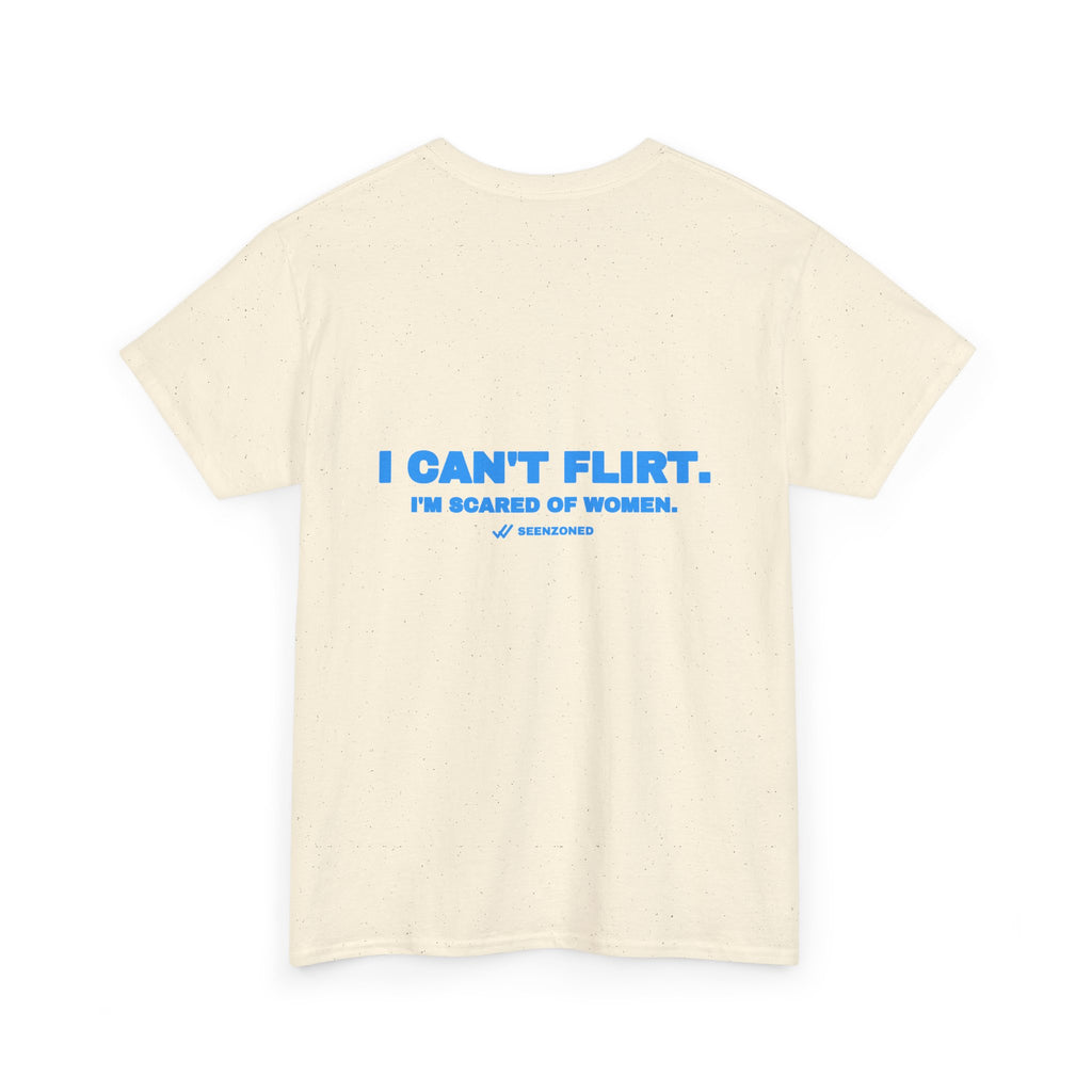 I can't flirt. I'm scared of women. Sky print