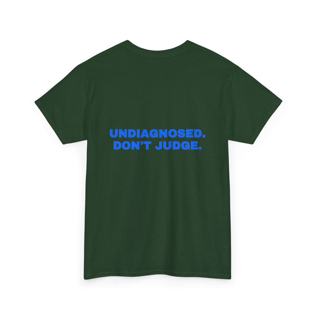 Undiagnosed. Don't judge. Royal print (dark)