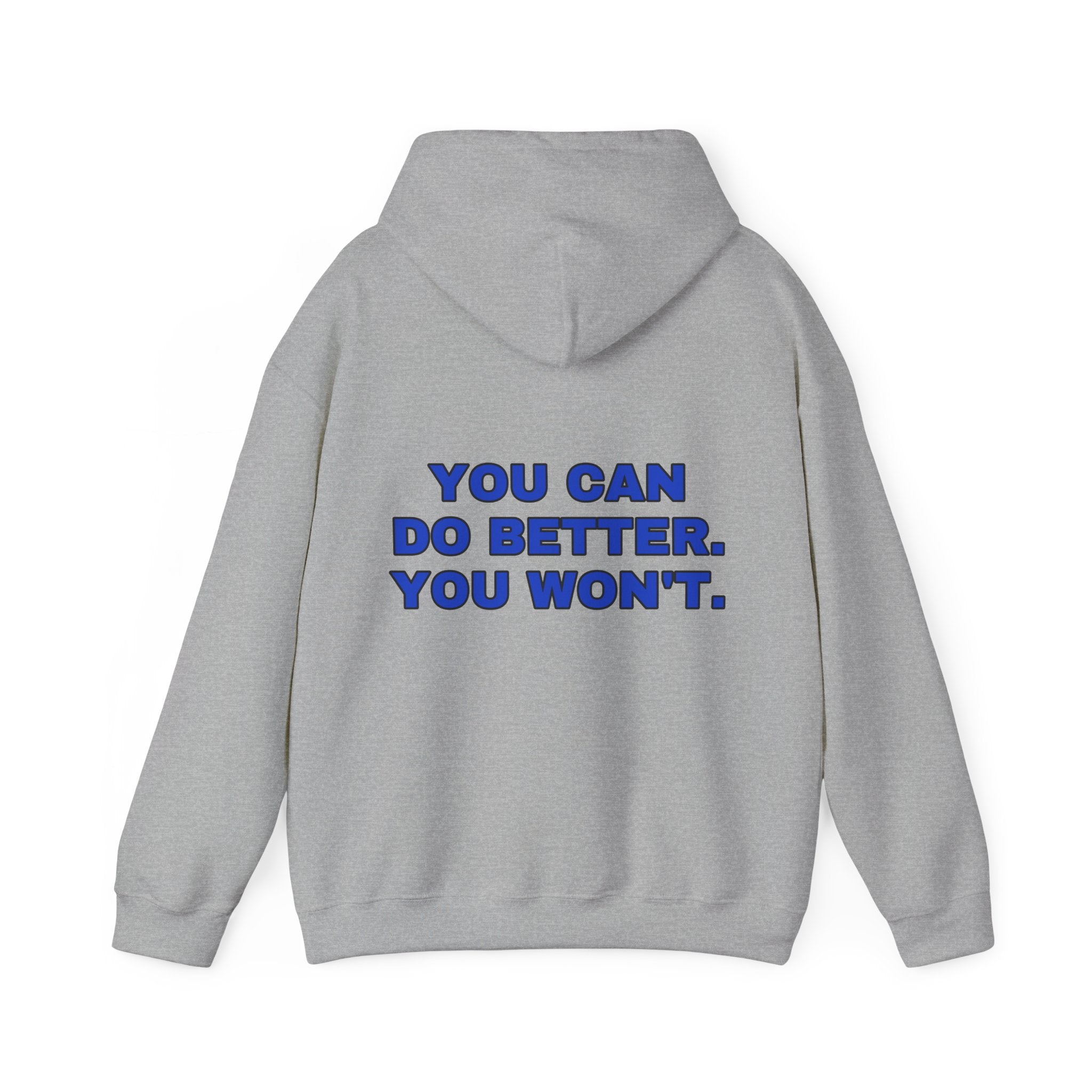 You can do better. You won't. Cobalt print