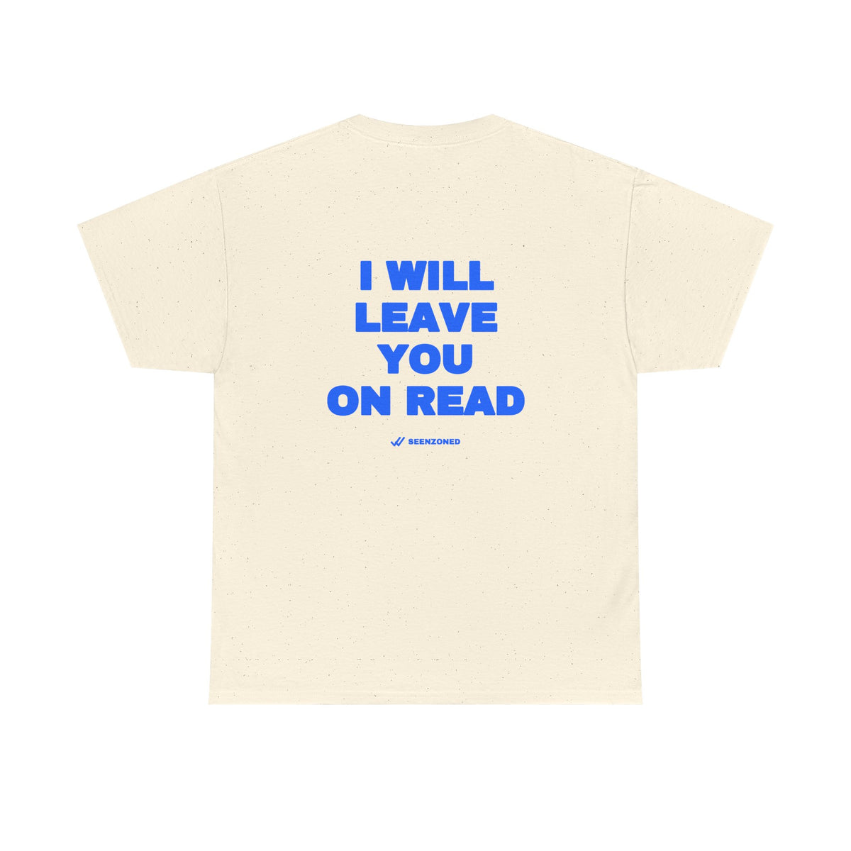 I will leave you on read. Tee
