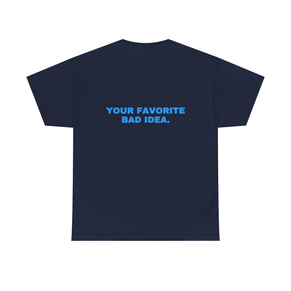 Your favorite bad idea. Sky print (dark)