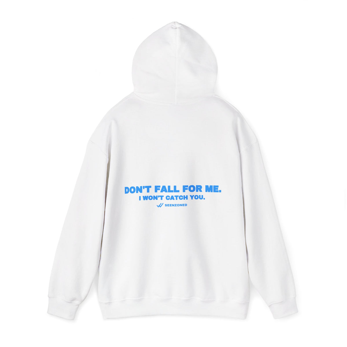 Don't fall for me. I won't catch you. Sky print