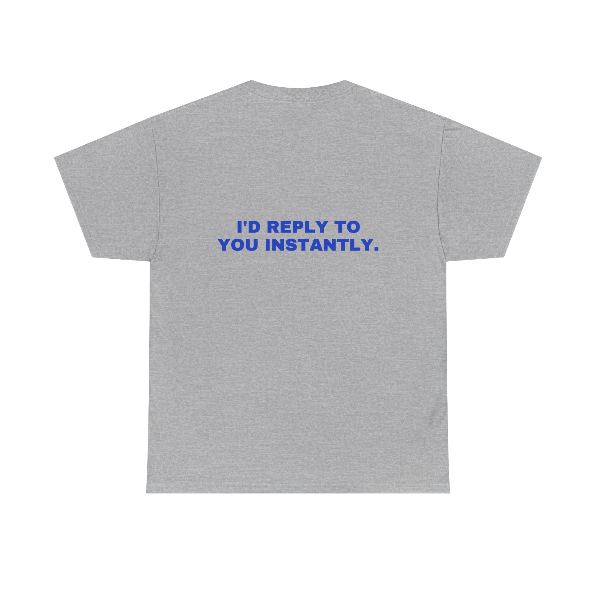 I'd reply to you instantly. Cobalt print