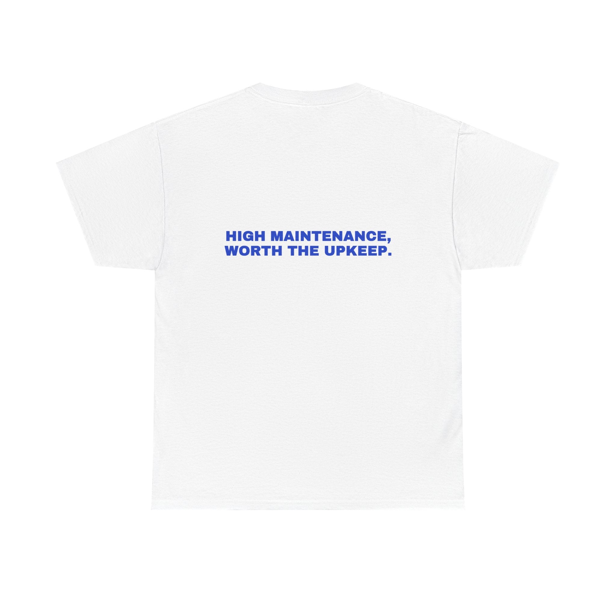High maintenance, worth the upkeep. Cobalt print