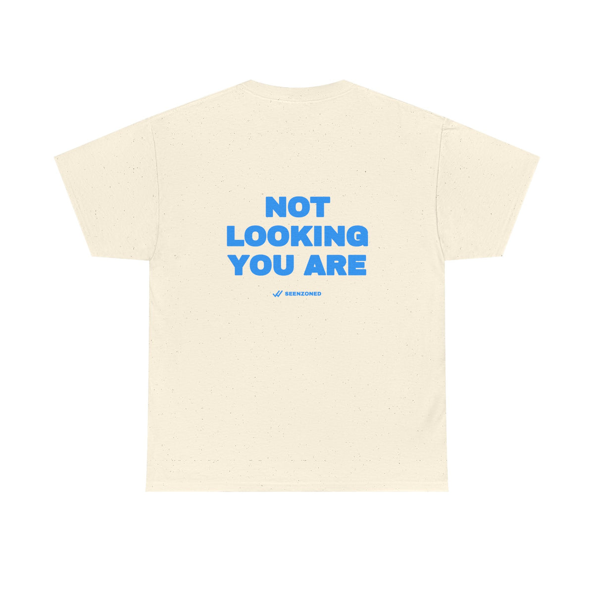 Not looking. You are. Tee · Sky