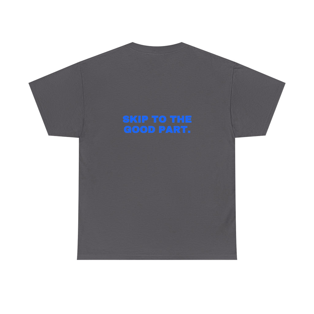 Skip to the good part. Royal print (dark)