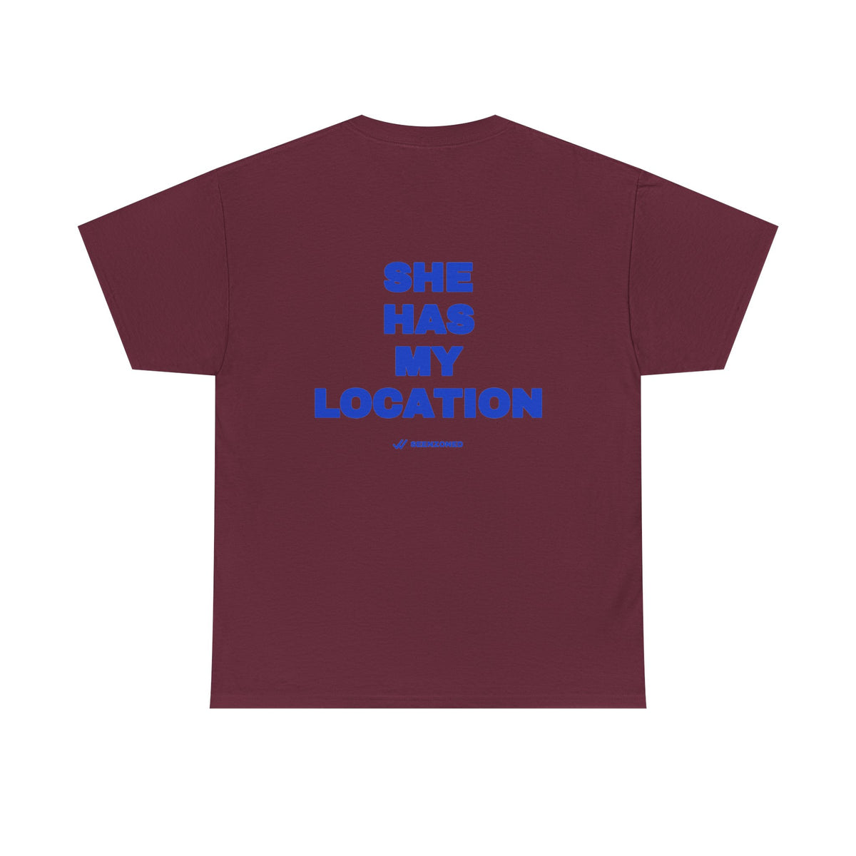 She has my location. Tee · Cobalt (dark)