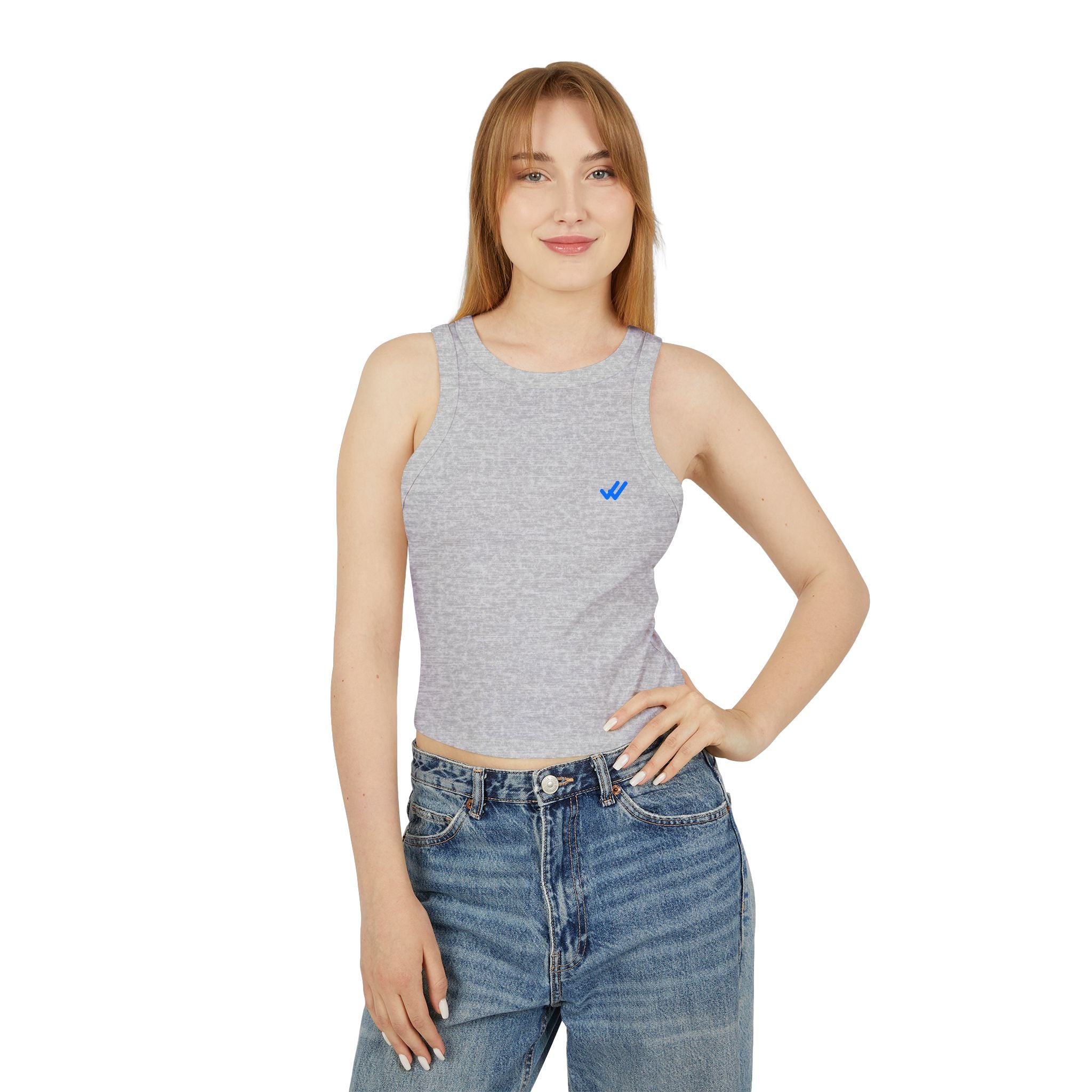 Easy to want, expensive to keep. Statement Ribbed Crop Tank - Funny Flirty Dating Gift for Her | Seen Zoned