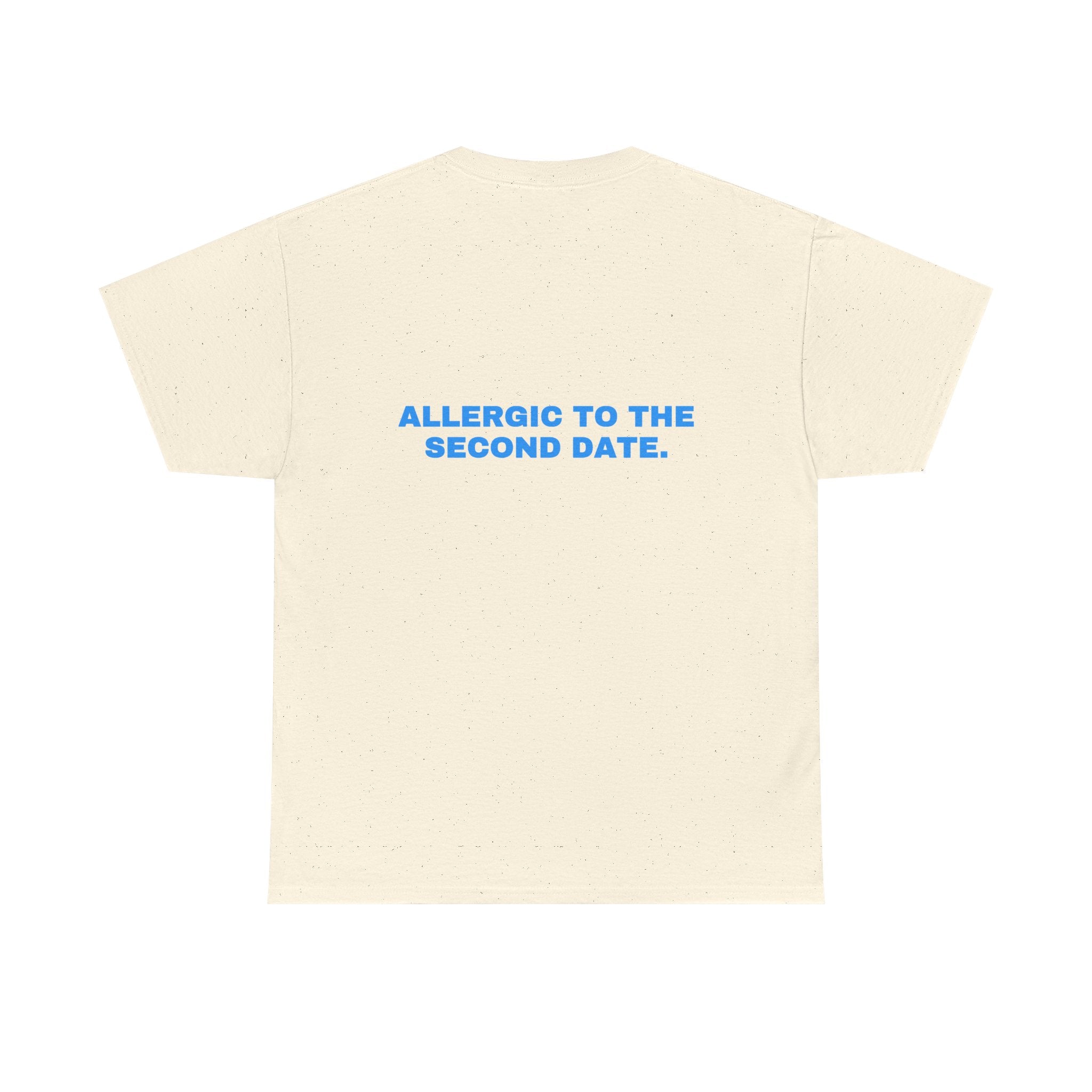 Allergic to the second date. Sky print