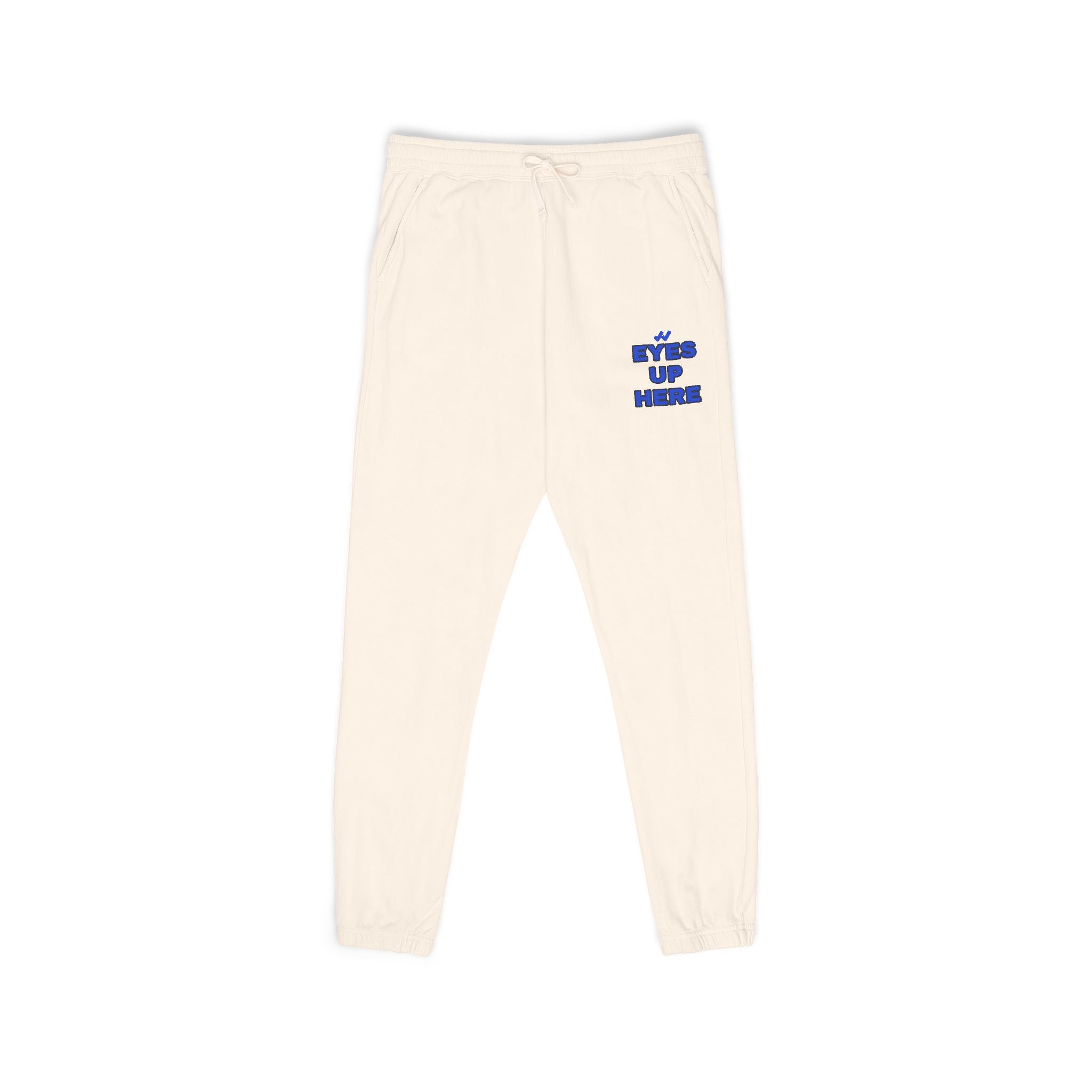 Eyes up here. - Cobalt print