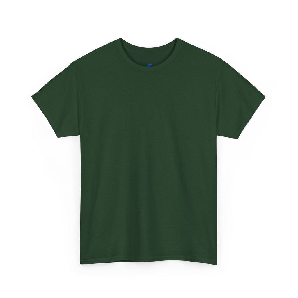 DMs open. She's the one reading them. Tee · Royal (dark)
