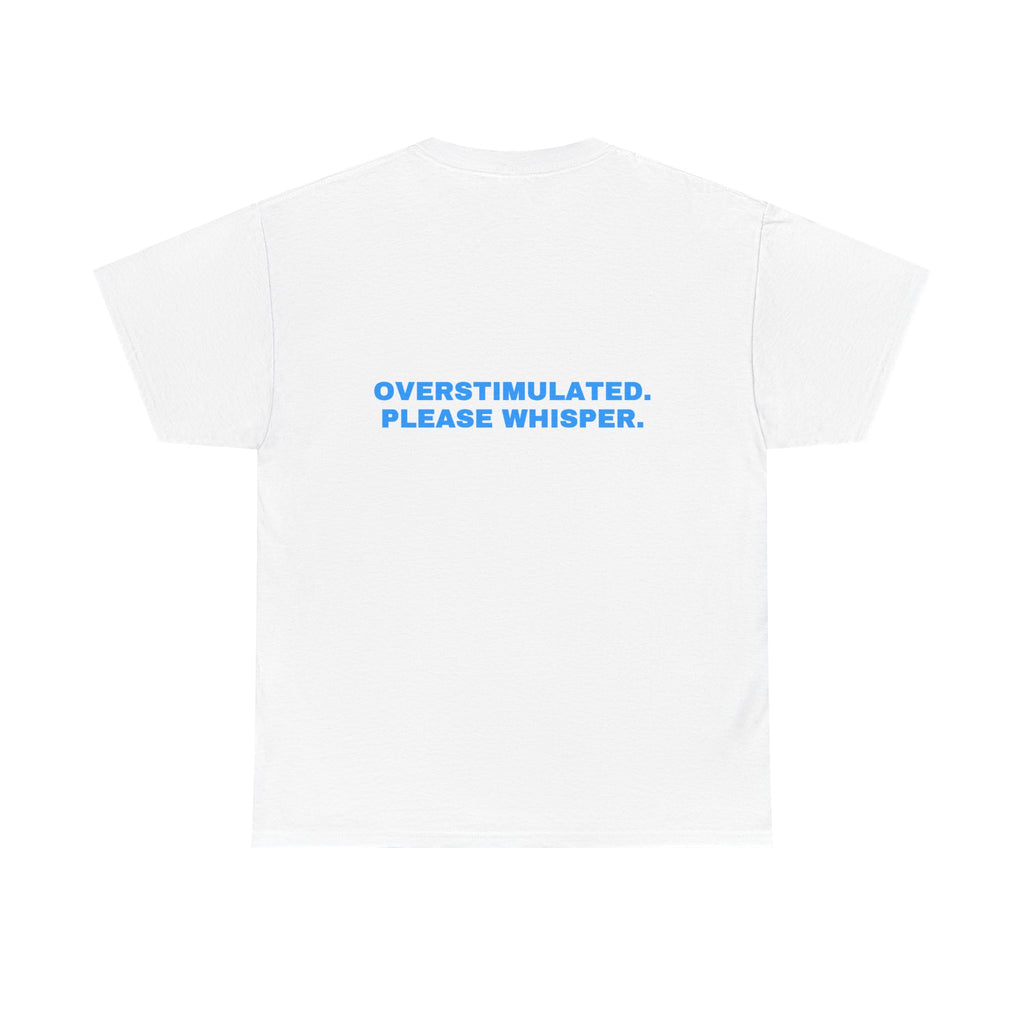 Overstimulated. Please whisper. Sky print